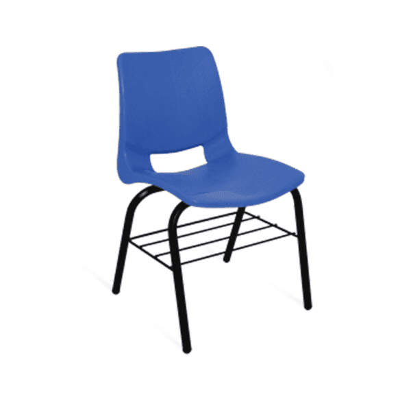 Silla escolar POLY EVO adulto polipropileno con parrilla
