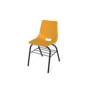 Silla escolar mediana con parrilla