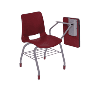 Pupitre BOLD abatible paleta MDF Laminado plastico cromado