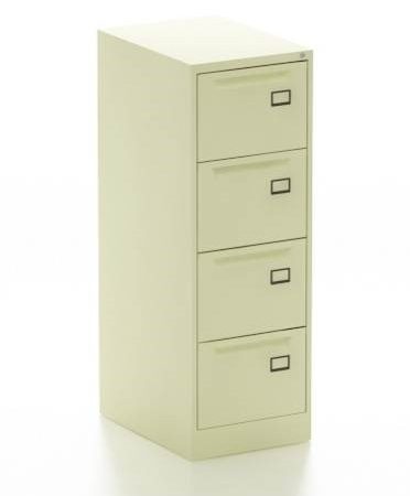 Archivero vertical de 4 gavetas